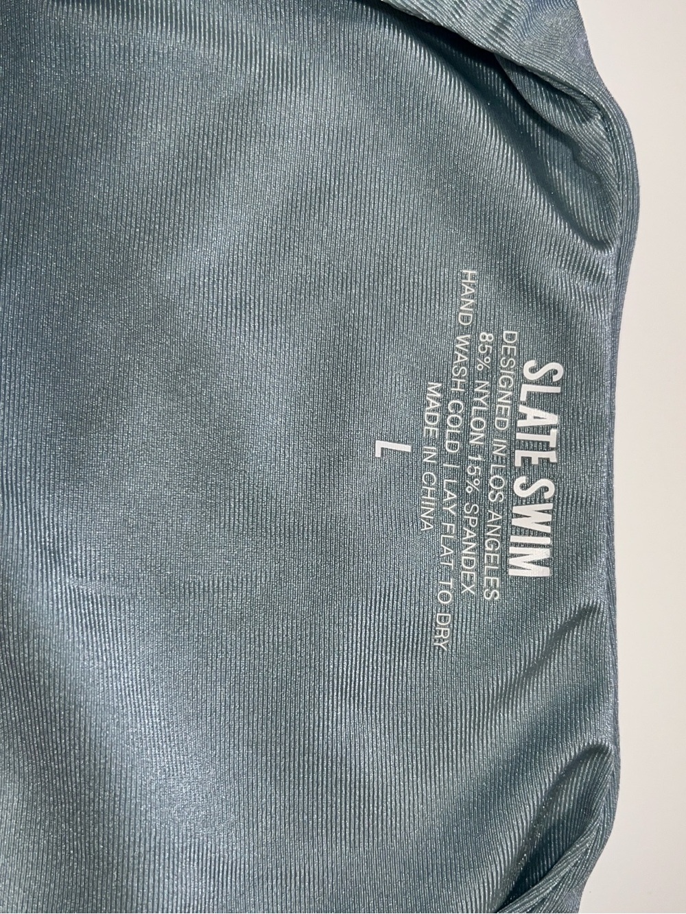 Slate Swim Fox String Bottoms - Picture 7 of 8